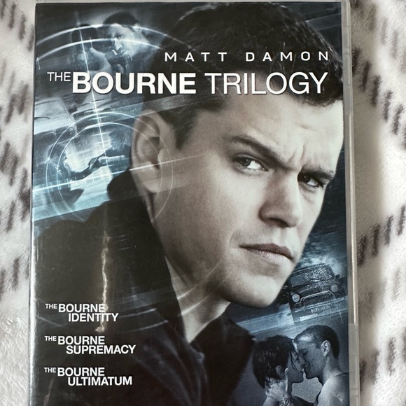 FREE SHIPPING!! 3 dvds Matt Damon  “The Bourne Trilogy” - Picture 2 of 5